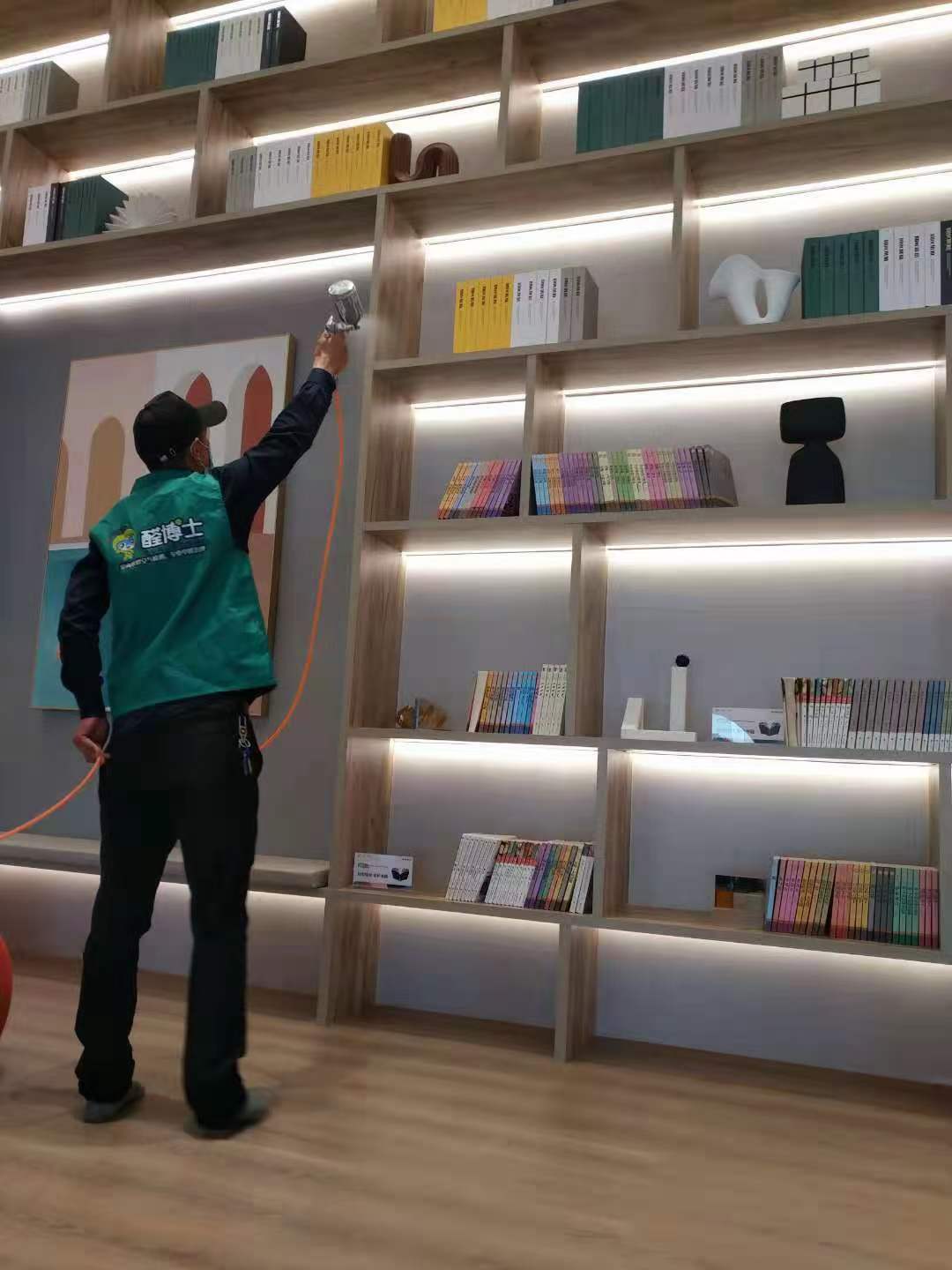 游仙保利售楼处3000平甲醛治理